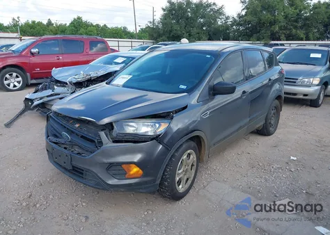 2018 Ford Escape S из США, поврежденный, VIN 1FMCU0F7XJUC59168